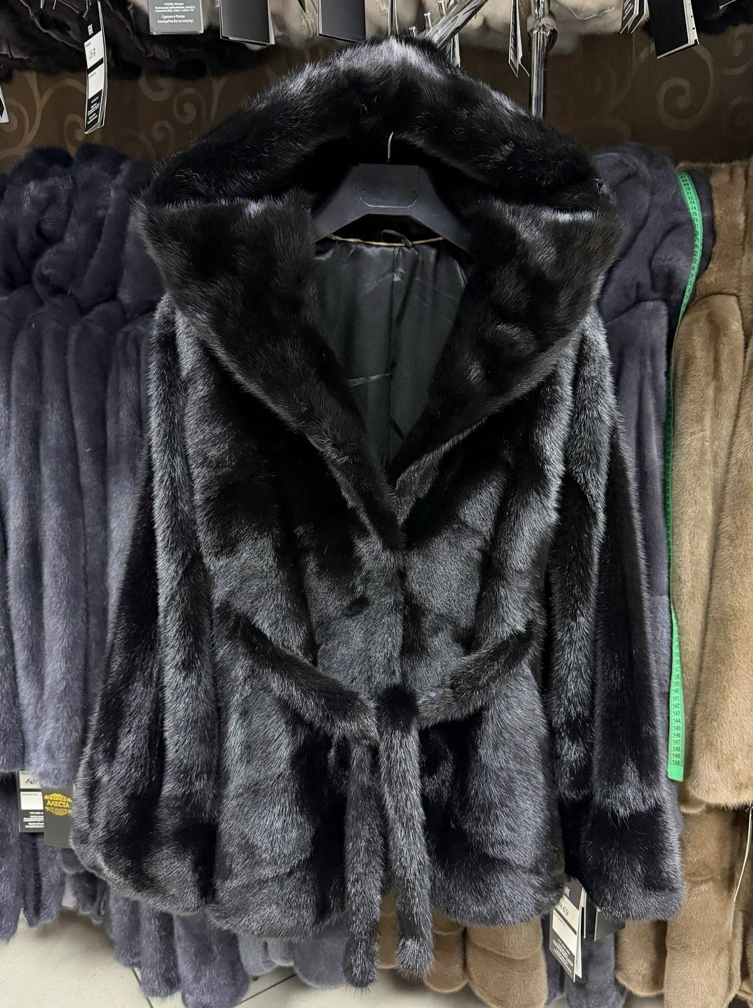шуба норковая с капюшоном,норковая шуба,норковая шуба автоледи графит,шуба норка,шуба из норки с капюшоном