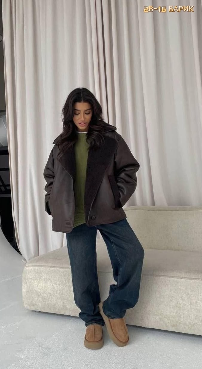 дубленка оверсайз,дубленка оверсайз женская,женская дубленка в стиле оверсайз,шоколадная дубленка оверсайз