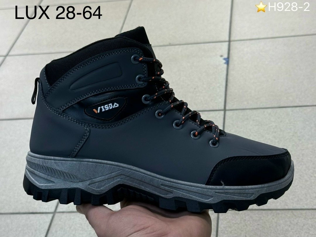 мужские зимние ботинки,мужские ботинки,мужские ботинки зима 6506-4 серые,мужская зимняя ,