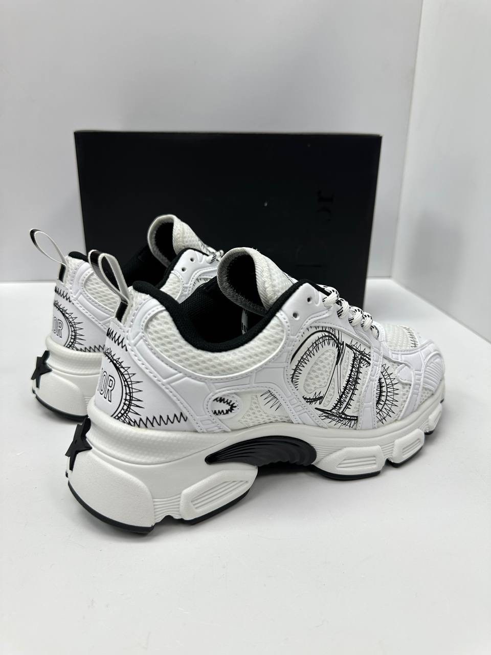 dior кроссовки,кроссовки christian dior,женские кроссовки dior chrono premium white grey,кроссовки диор,женские кроссовки