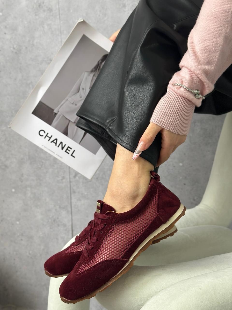 кроссовки бордовые,,кроссовки женскиe,замшевые кроссовки,кроссовки для женщин