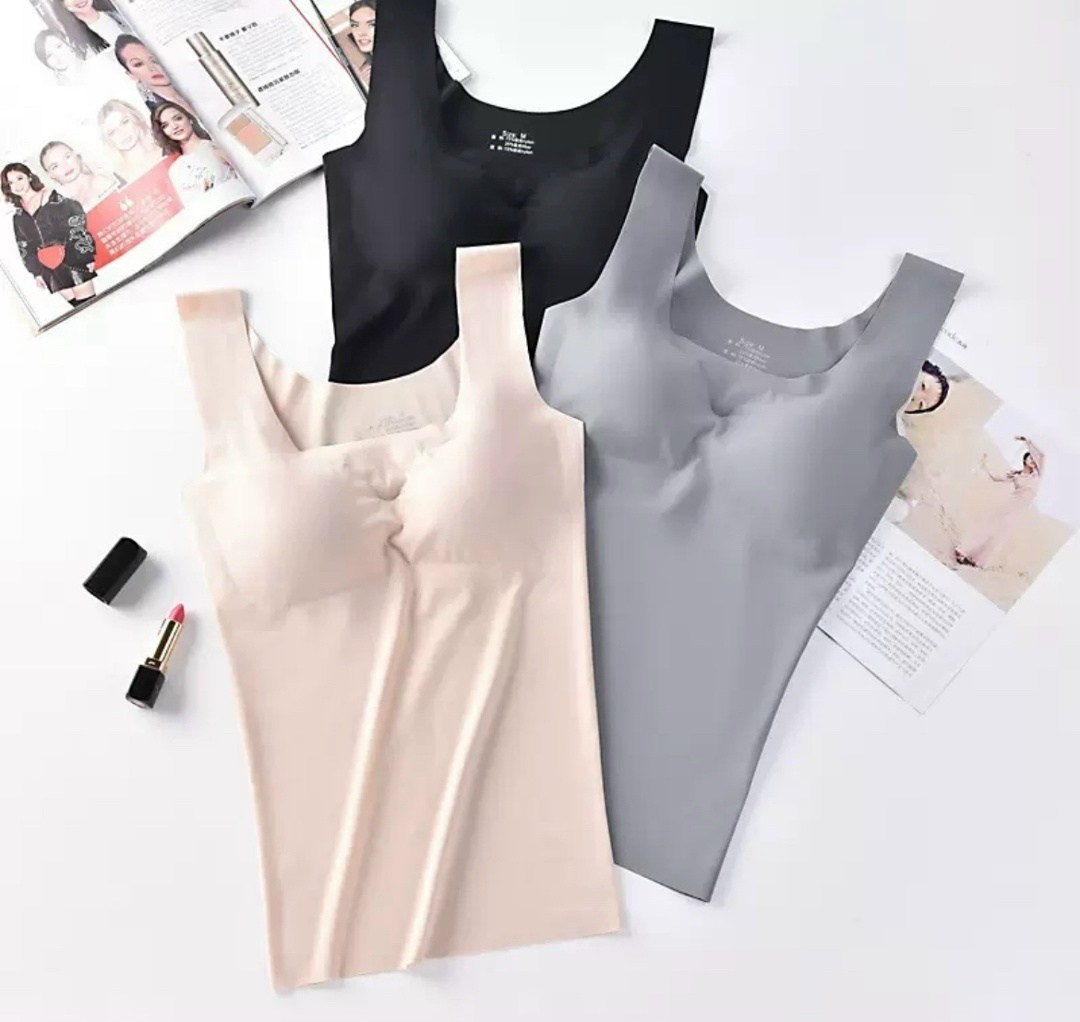 топ женский бесшовный,майка базовая женская,топ женский бесшовный с чашками,топ женский нижнее белье,корректирующее белье