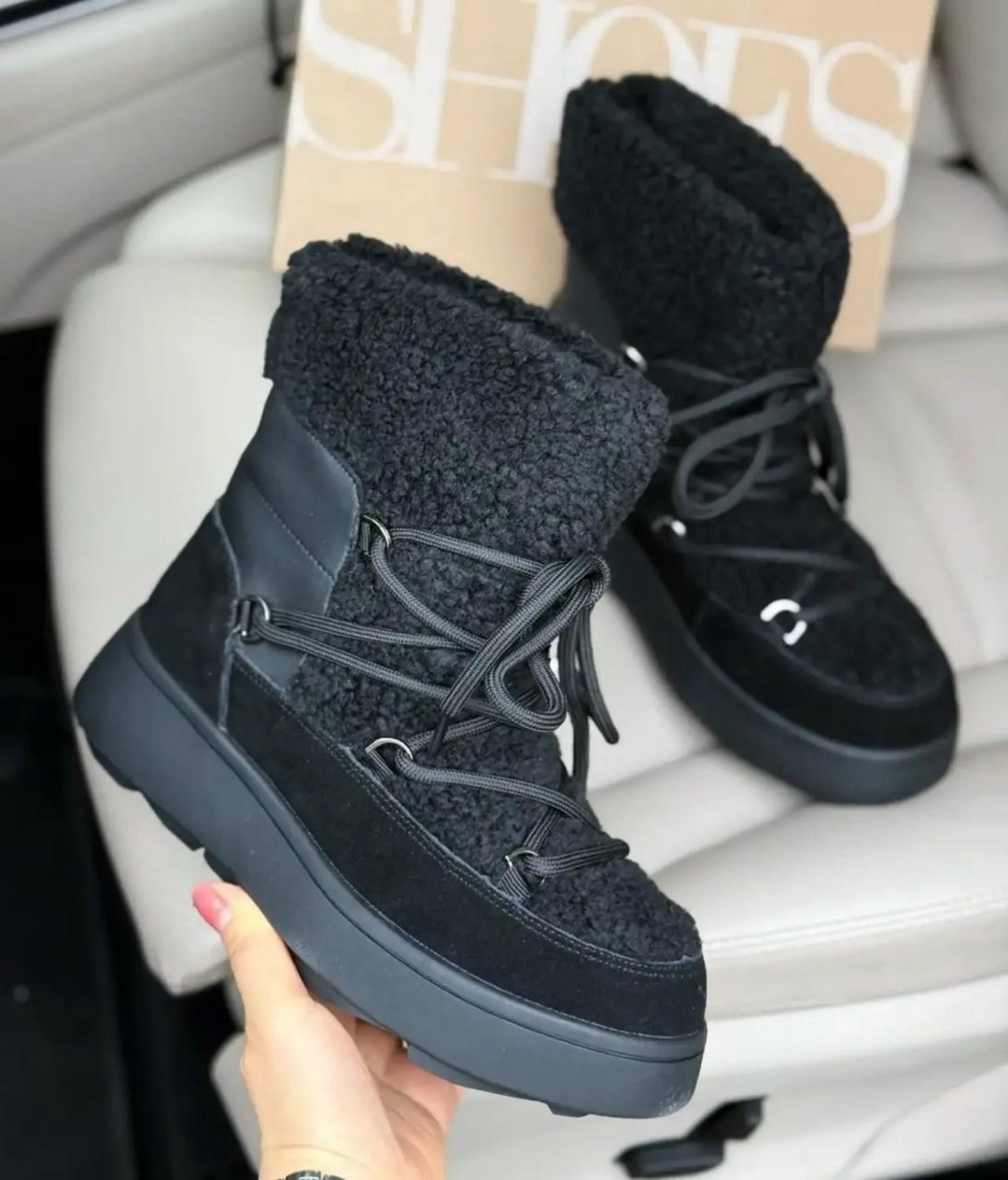 ,женские угги,зимние женские угги,угги луноходы,зимние угги на платформе