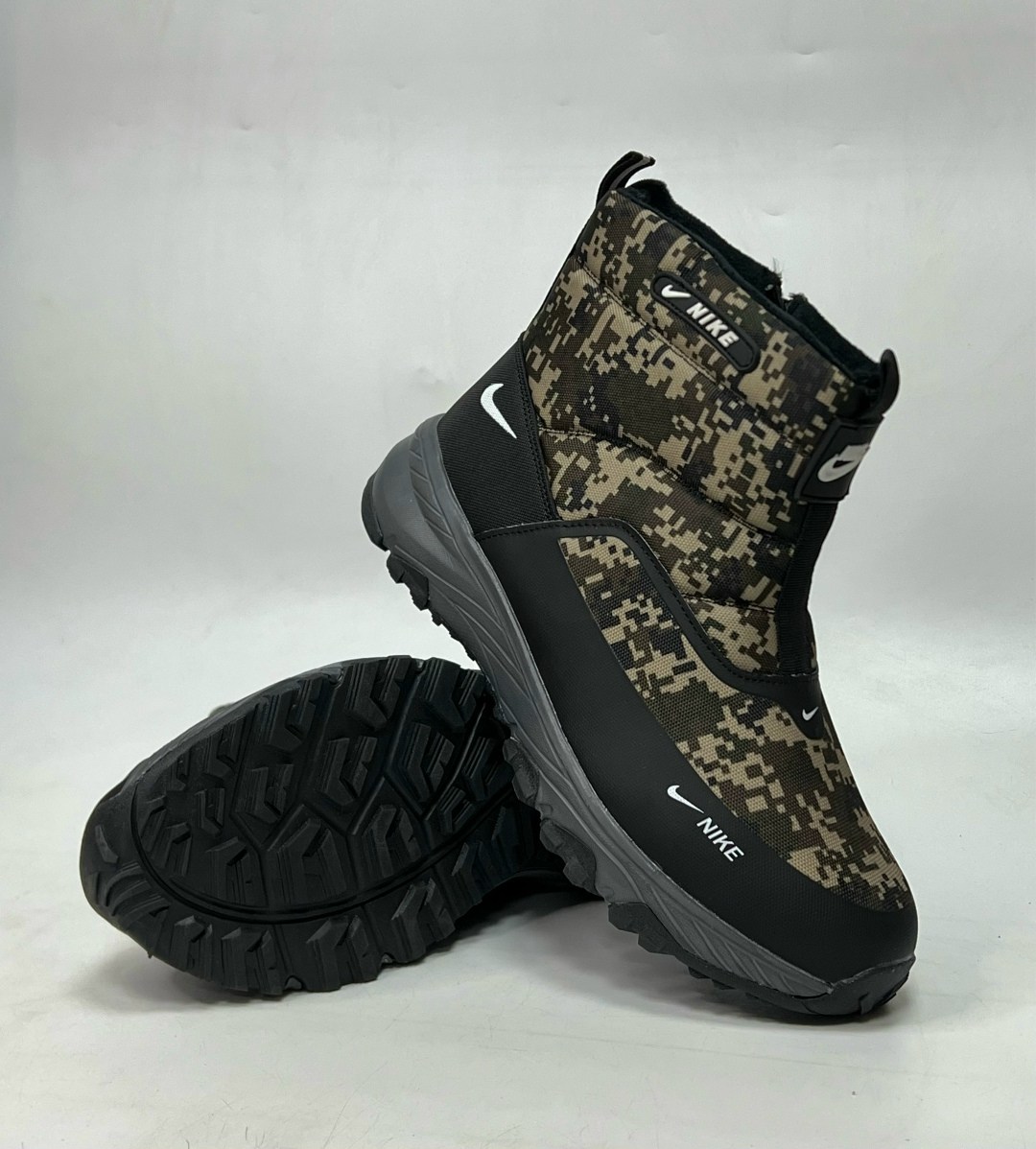 кроссовки зимние nike,зимние мужские дутики nike,,зимние ботинки nike,кроссовки
