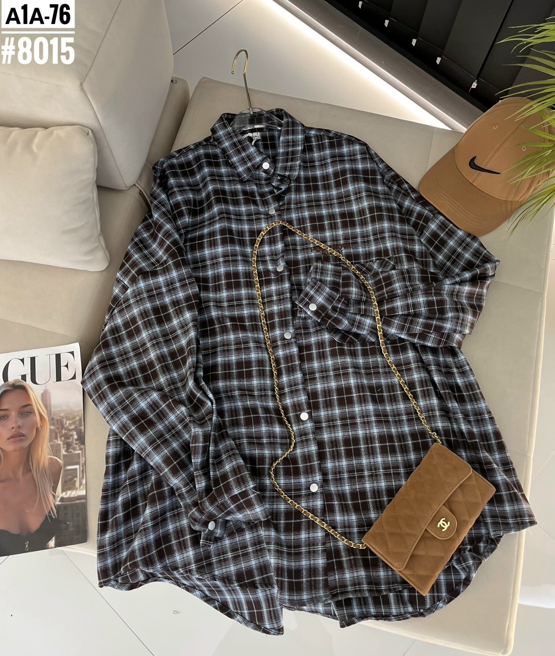 рубашка в клетку с майкой beststyle,женская рубашка,рубашка женская оверсайз в клетку,рубашка в клетку женская,рубашка клетчатая