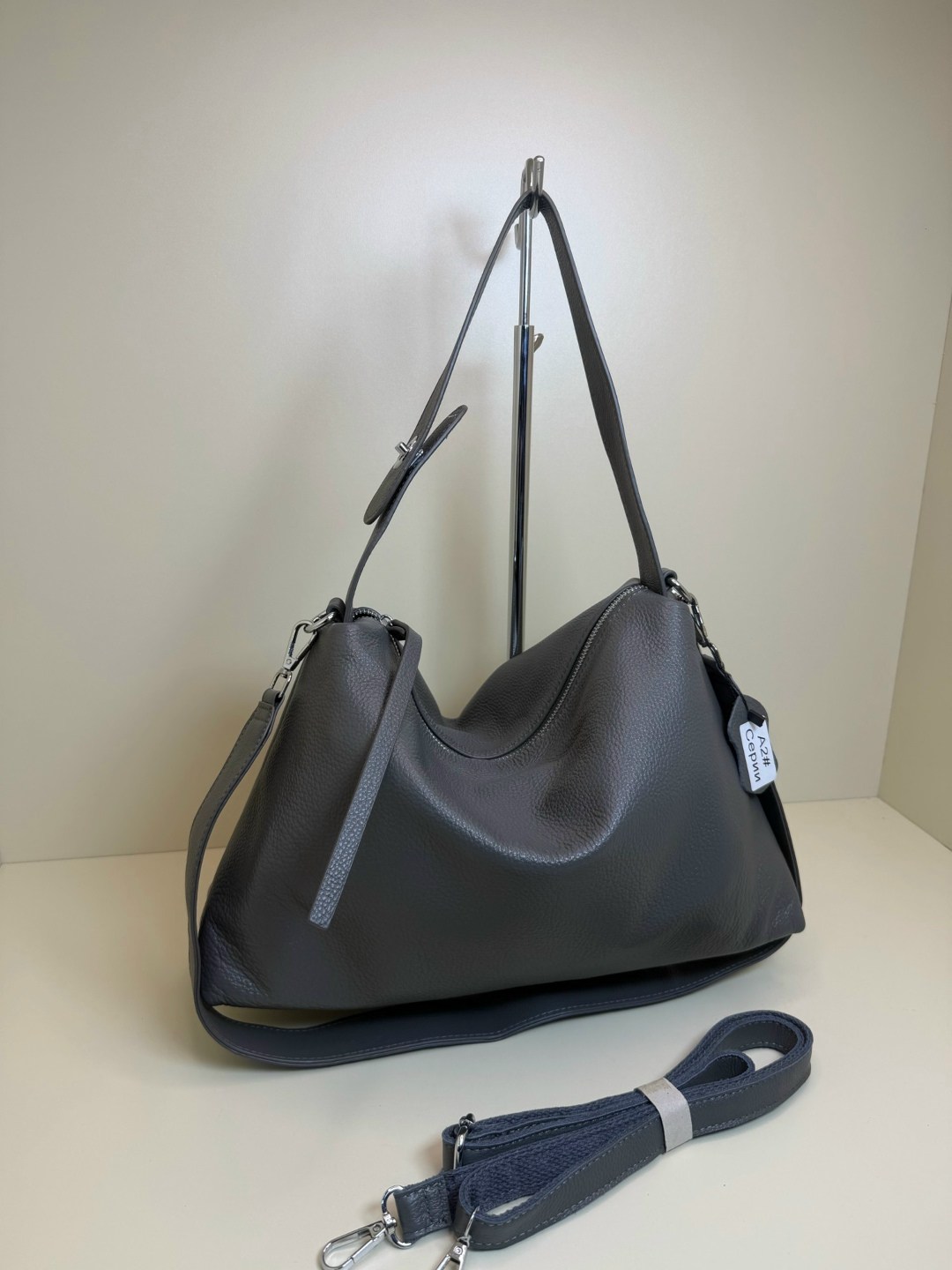 сумка,женская сумка,женская кожаная сумка,серая сумка,сумка кожаная