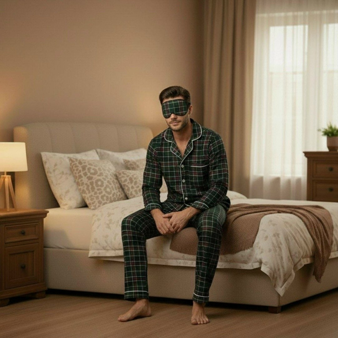 мужская пижама с брюками,мужская пижама со штанами новогодняя,пижама мужская,пижама мужская классическая,пижама классическая