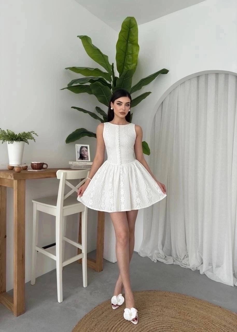 нежное платье,платье шитье,платье короткое,кружевное платье,летнее платье