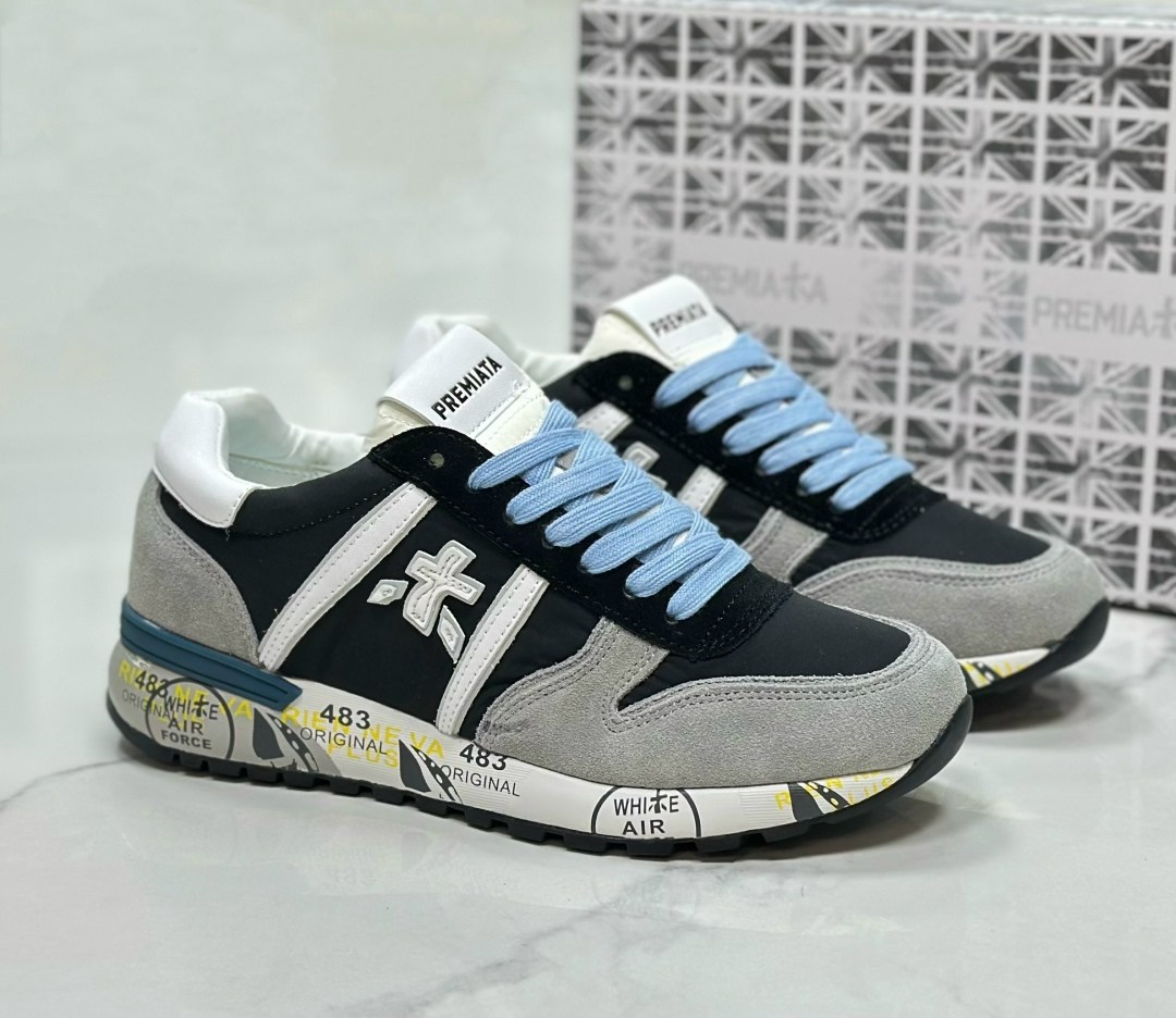 кроссовки мужские premiata,кроссовки premiata,кроссовки premiata кроссовки,комбинированные кроссовки premiata,кроссовки premiata mick