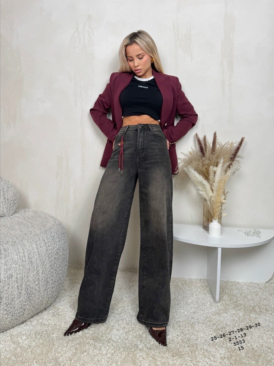 джинсы багги yartoch размер xl 48 черный графит,женские джинсы багги,джинсы багги yartoч размер xl (48) черный графит,джинсы женские,джинсы брюки