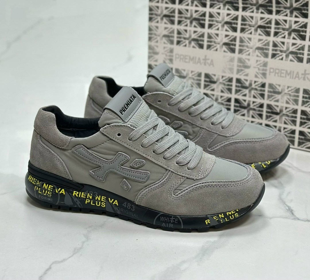 мужские кроссовки premiata,кроссовки premiata,,кроссовки premiata 483 черные,кроссовки premiata mick