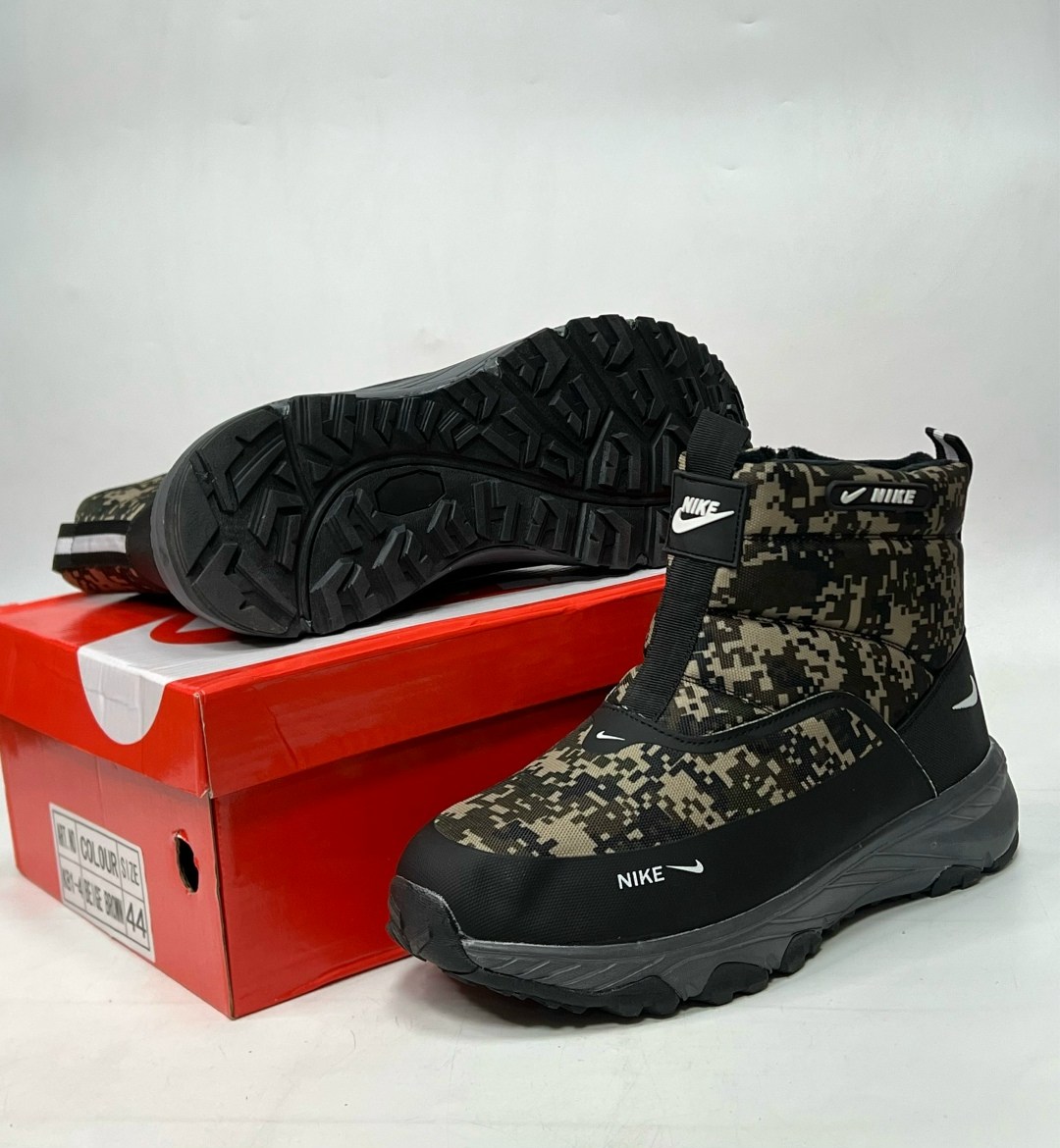 кроссовки зимние nike,зимние мужские дутики nike,,зимние ботинки nike,кроссовки
