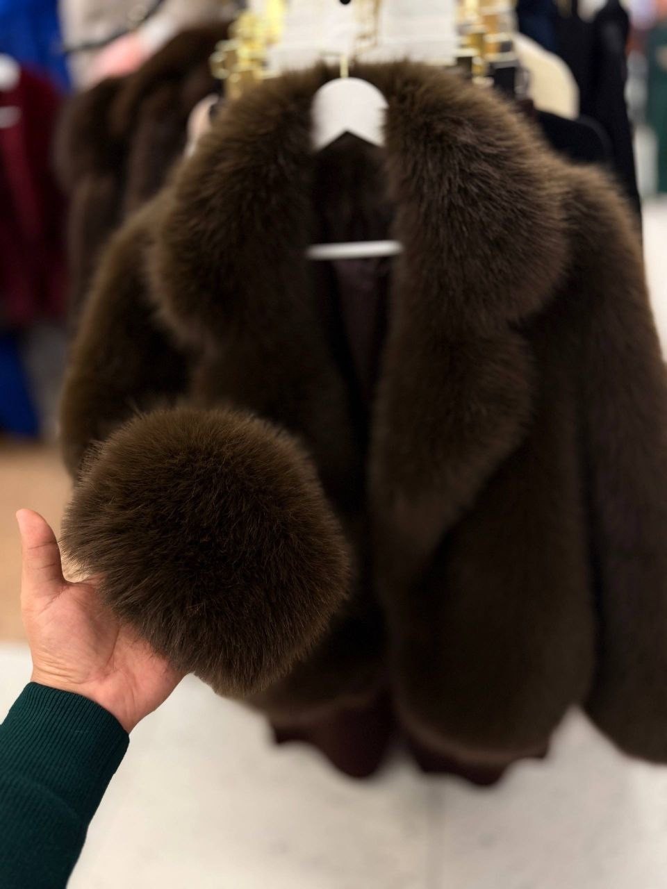 эко шубка люкс под песец,короткая шуба,шуба,шуба песец,женская шуба