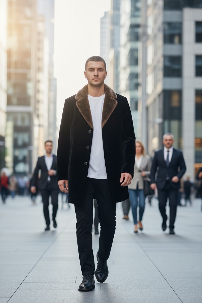 шуба мужская длинная,норковая шуба мужская,шуба мужская,мужское пальто с меховым воротником,мужское норковое пальто