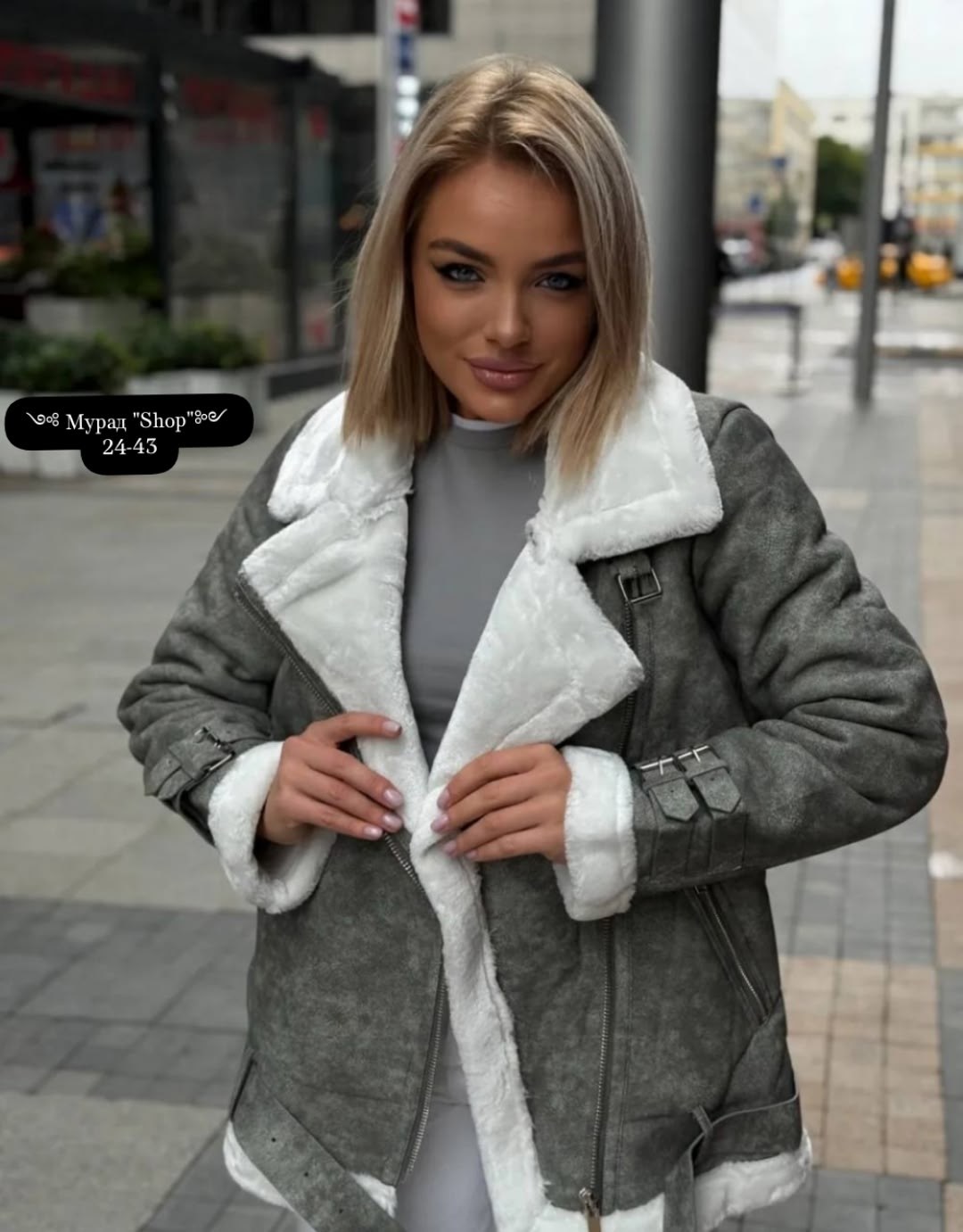 дубленка женская,дубленка,дубленка-авиатор digna,дубленка зимняя авиатор digna,модная дублёнка