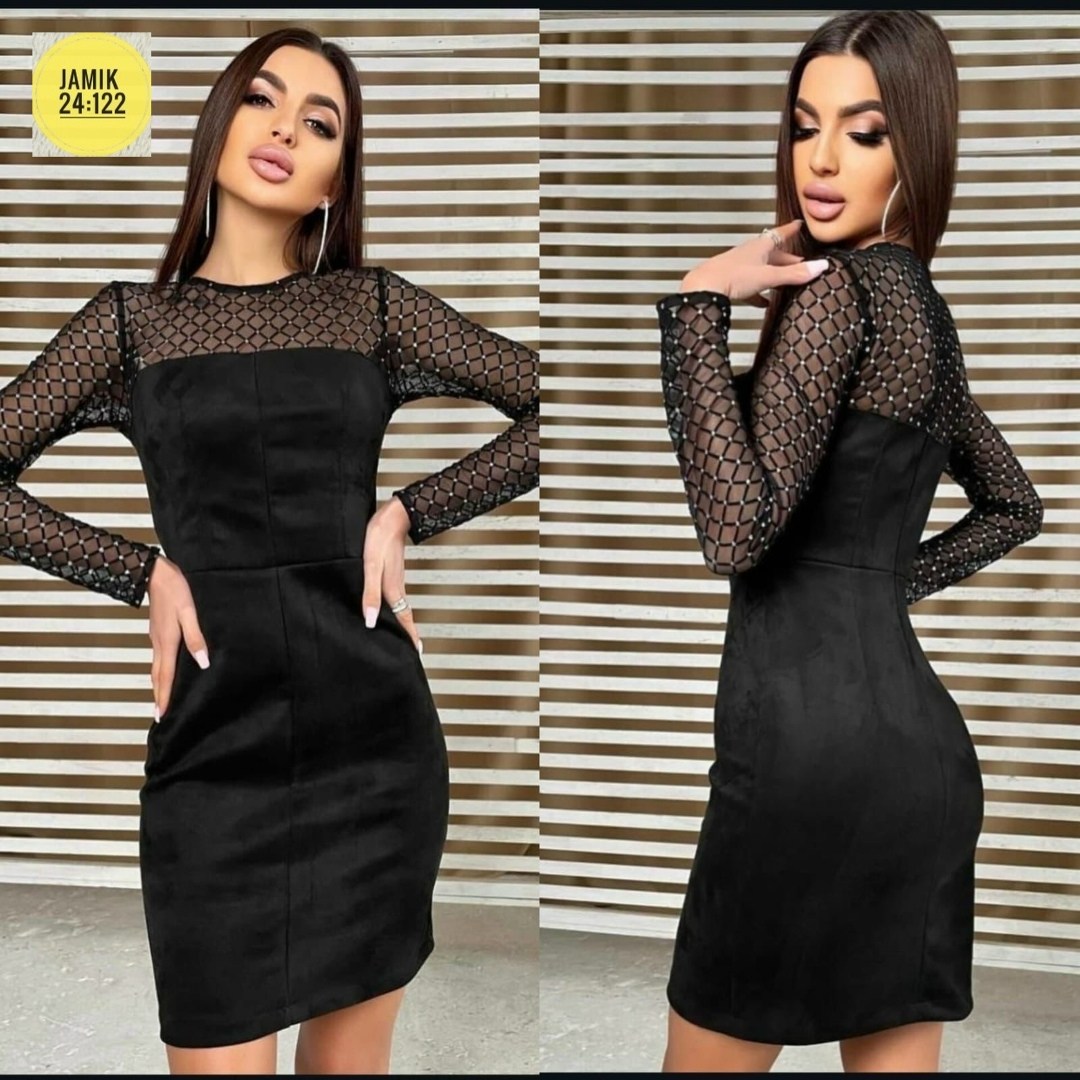 сетка платье,платье комбинированное,бархатные платья с сеткой,платье,женская платье