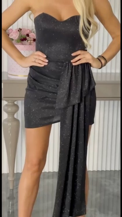 приталенное платье,платье мини вечернее,платья мини,платье с блестками,короткое платье