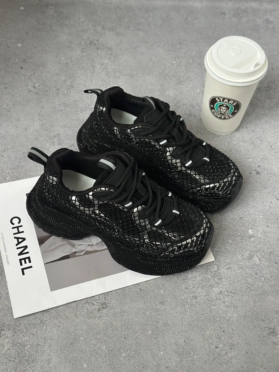 кроссовки женскиe,,кроссовки черные,блестящие кроссовки,массивные кроссовки женские