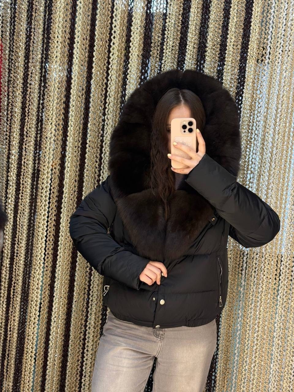 пуховик с натуральным мехом,пуховик женский с натуральным мехом,пуховик с натуральным песцом,куртка - пуховик с мехом песца city furs,пуховик женский с мехом
