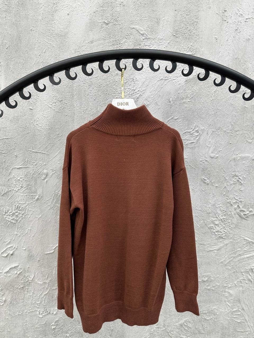 шерстяной свитер с высоким горлом оверсайз cc home,свитер оверсайз,свитер,свитер женский,свитер классический