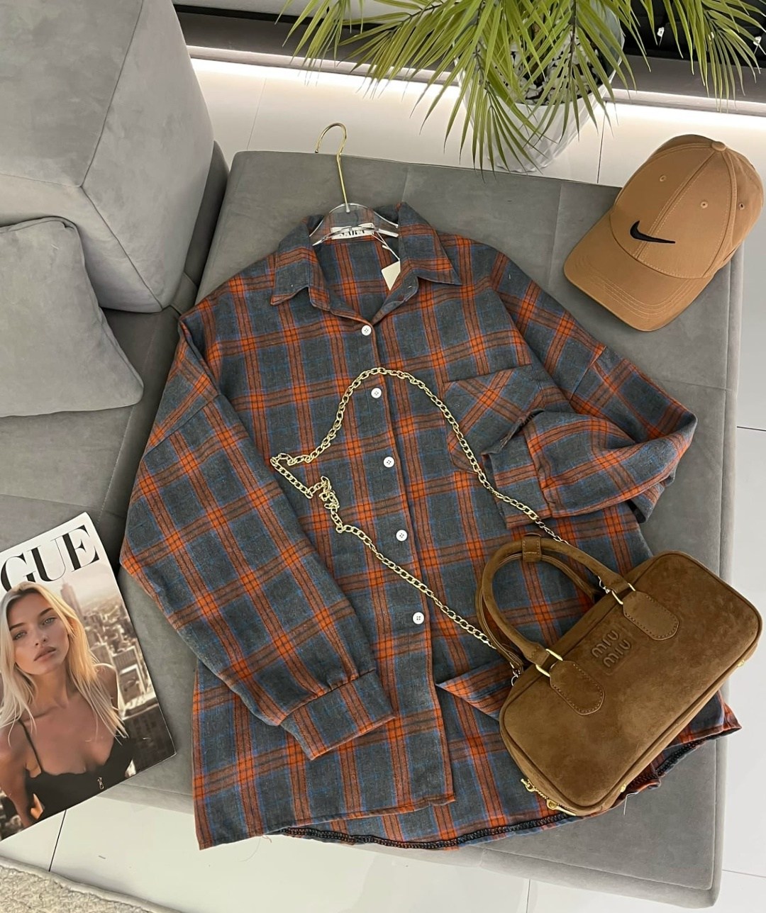 рубашка оверсайз в клетку betrendy wear,рубашка женская оверсайз в клетку,рубашка в клетку,женская рубашка в клетку,рубашка теплая оверсайз в клетку betrendy wear