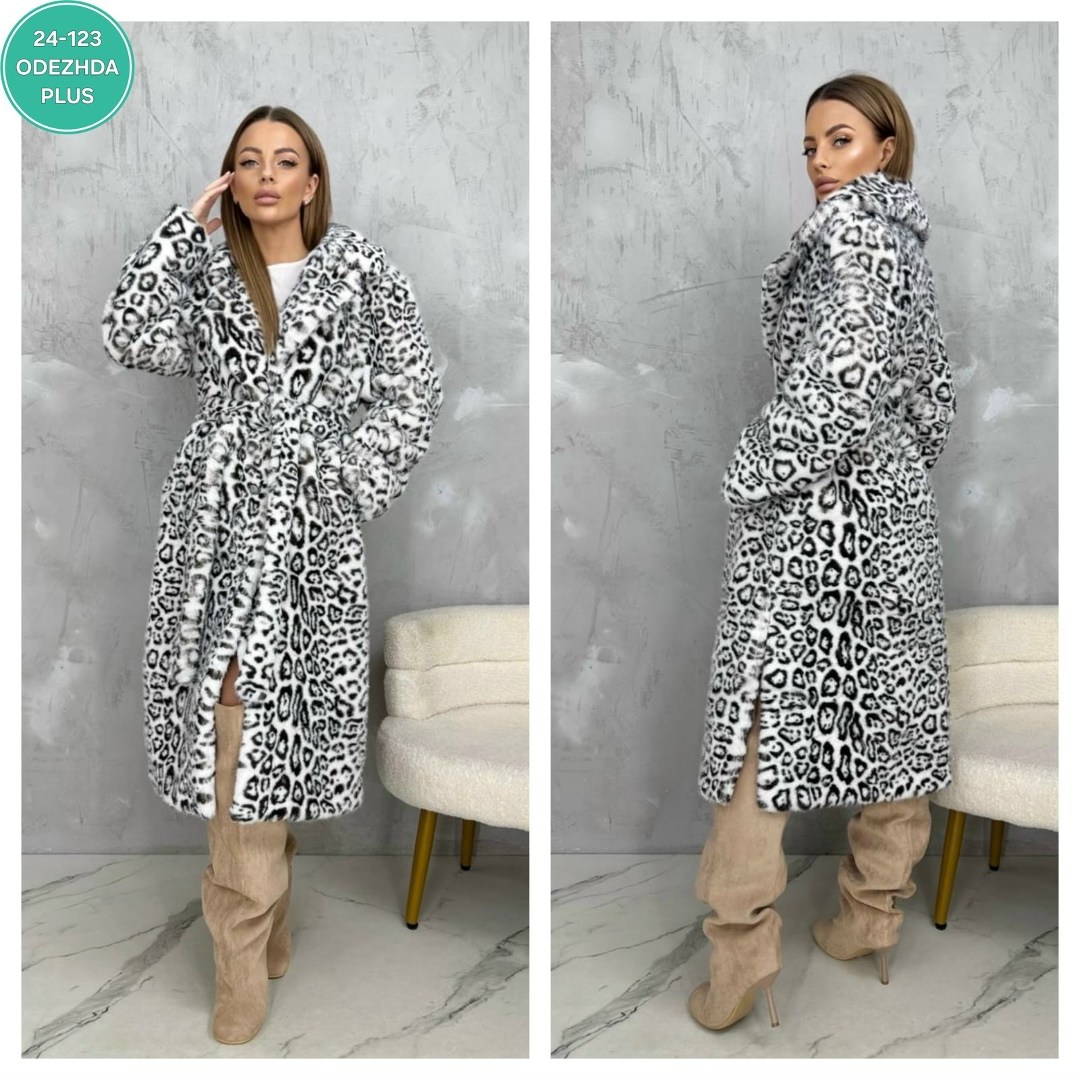 леопардовая шуба,искусственная шуба,женская шуба,шуба леопард,длинная шуба