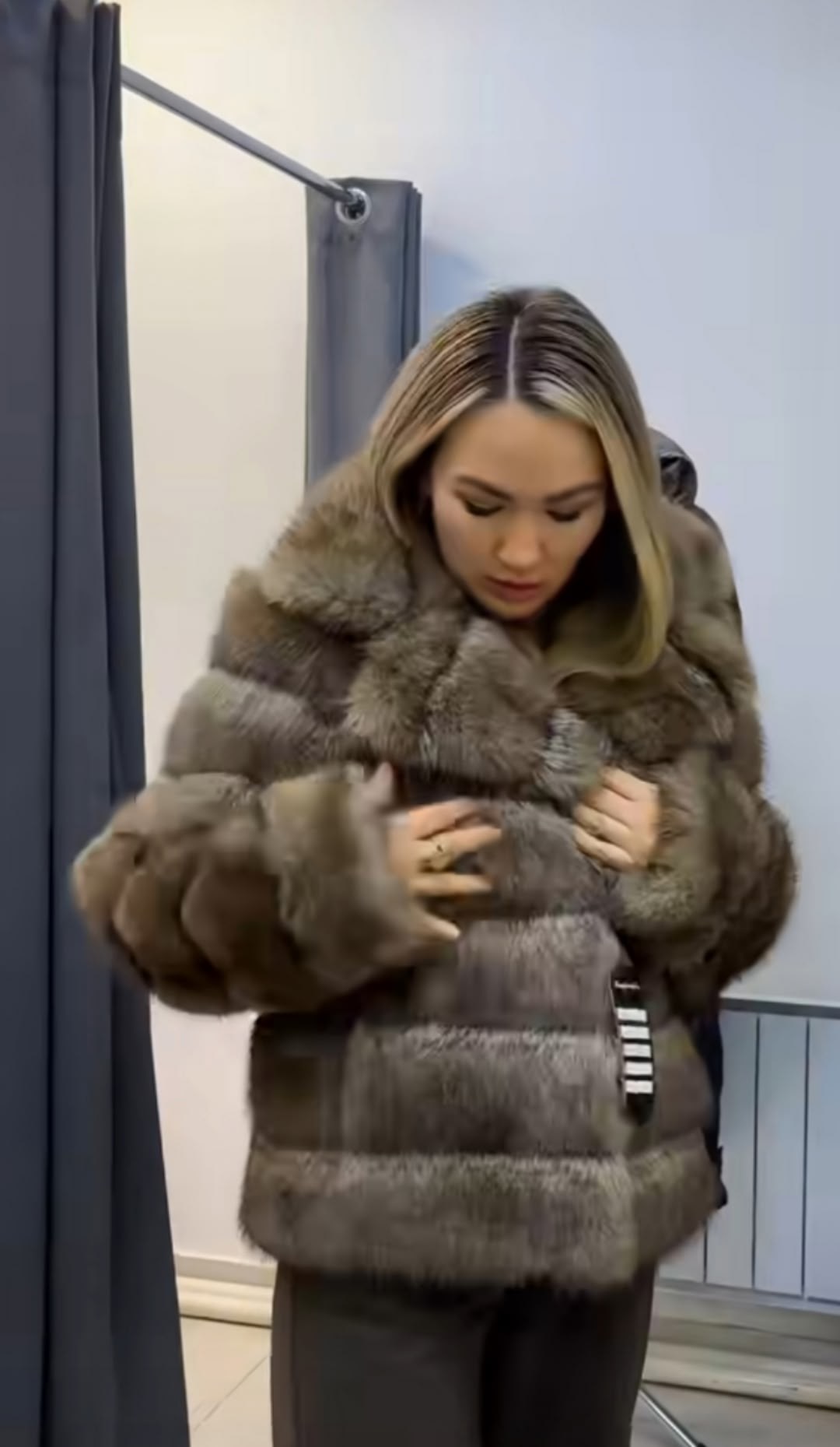 шуба из песца,шуба из песца под соболя,шуба финский песец alex furs,шуба из соболя,шуба из финского песца