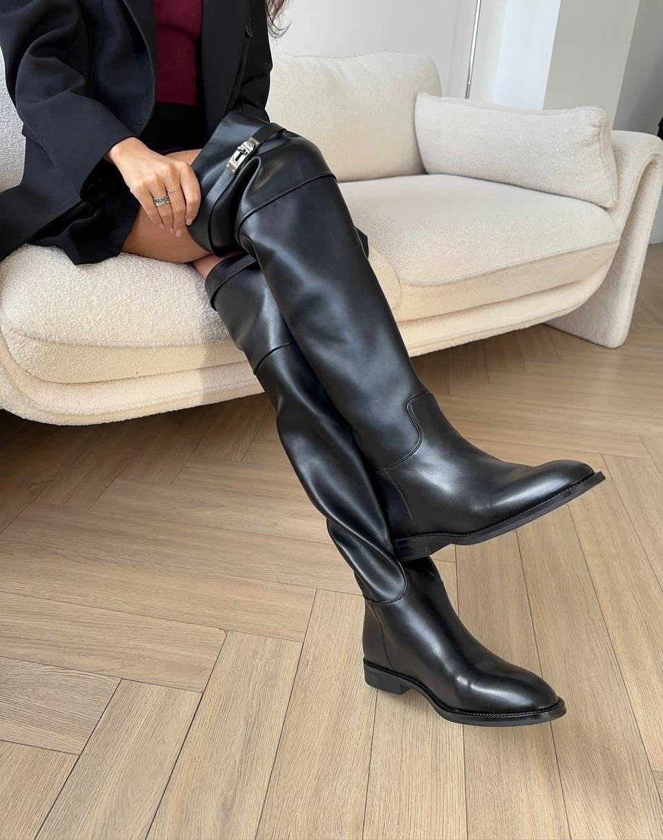 ботфорты женские,,кожаные ботфорты,ботфорты демисезонные,ботфорты