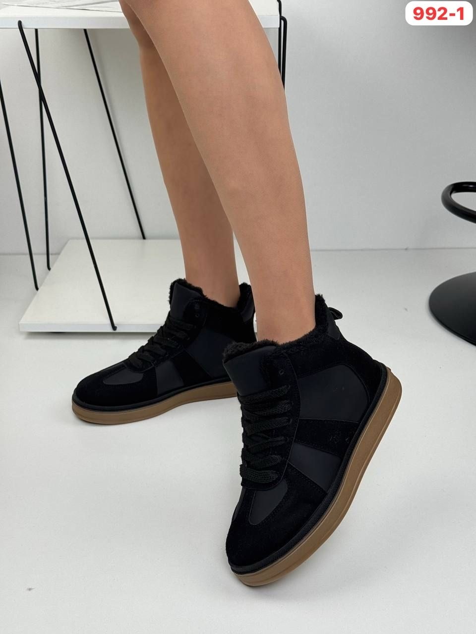 ,зимние женские кеды натуральная кожа на платформе reversal 316743013,зимние женские кеды натуральная кожа на платформе reversal 4748s бежевый-нубук,женская ,зимние женские кеды натуральная