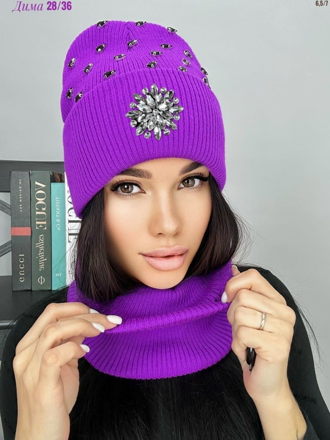 комплект шапка женская на флисе со снудом,комплект шапки,комплект шапка снуд,комплект женский шапка,шапка женская на флисе