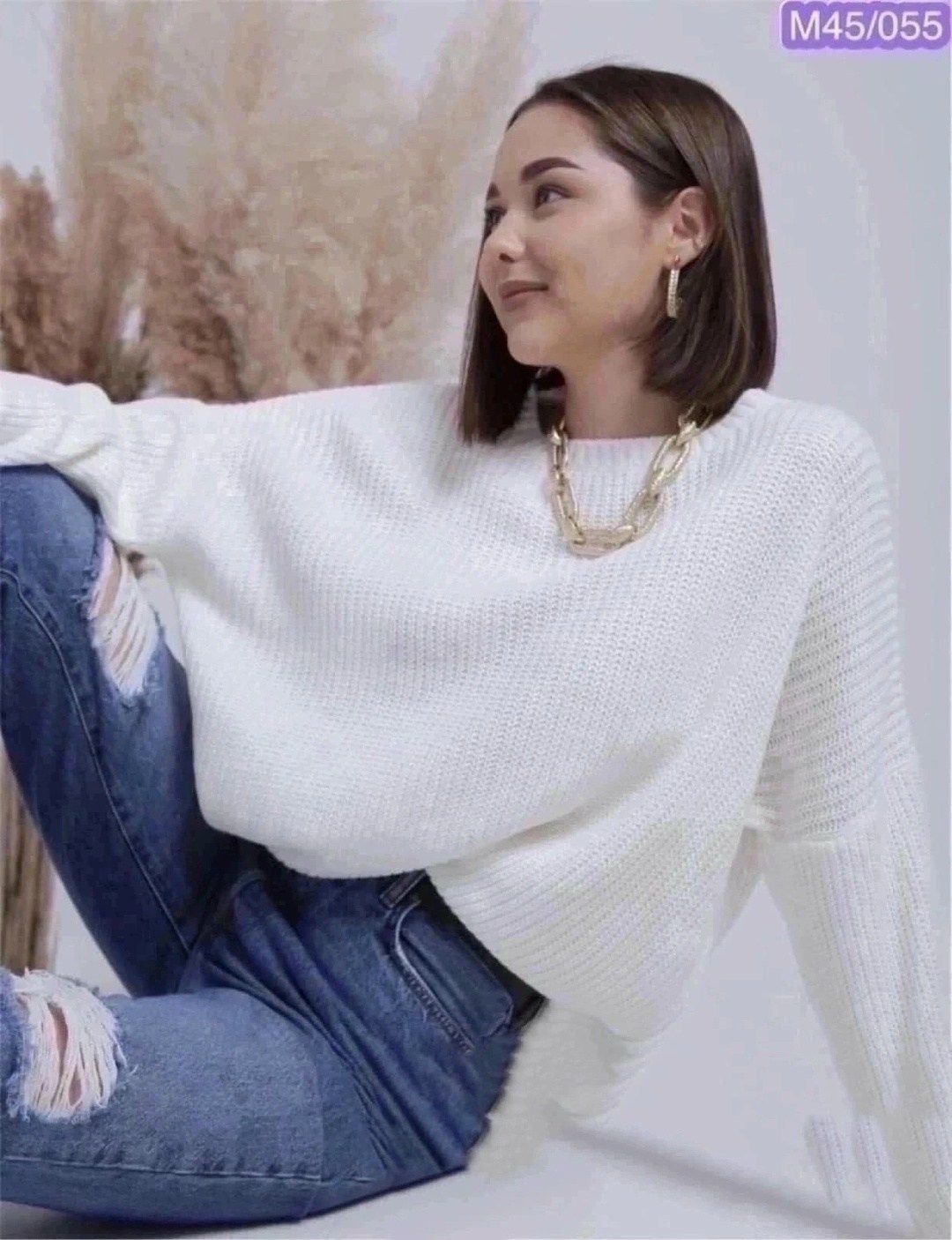 вязаный свитер оверсайз,женский вязаный свитер оверсайз,пуловер оверсайз,свитер,модные свитера