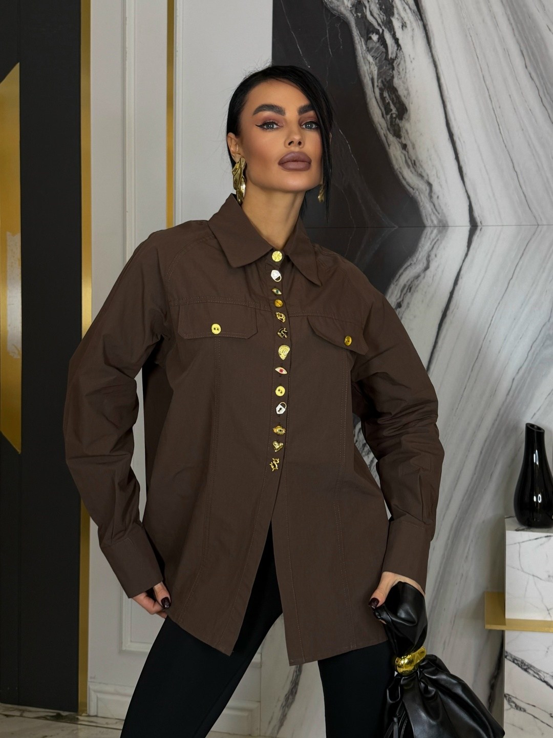 рубашка женская,черная рубашка,рубашка стильная,черная женская рубашка,блузка удлиненная