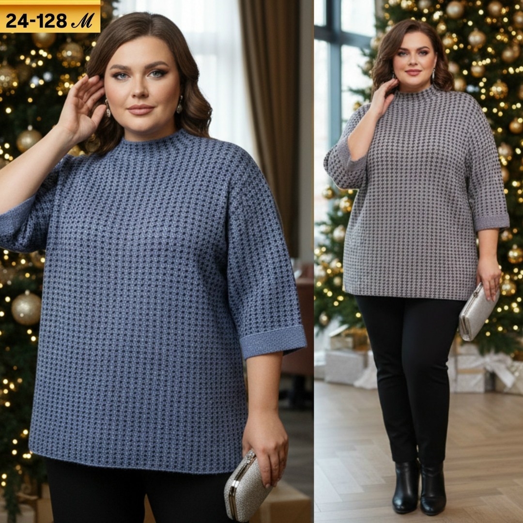 кофта женская,трикотажный джемпер,джемпер,джемпер большие размеры,блузка для полных