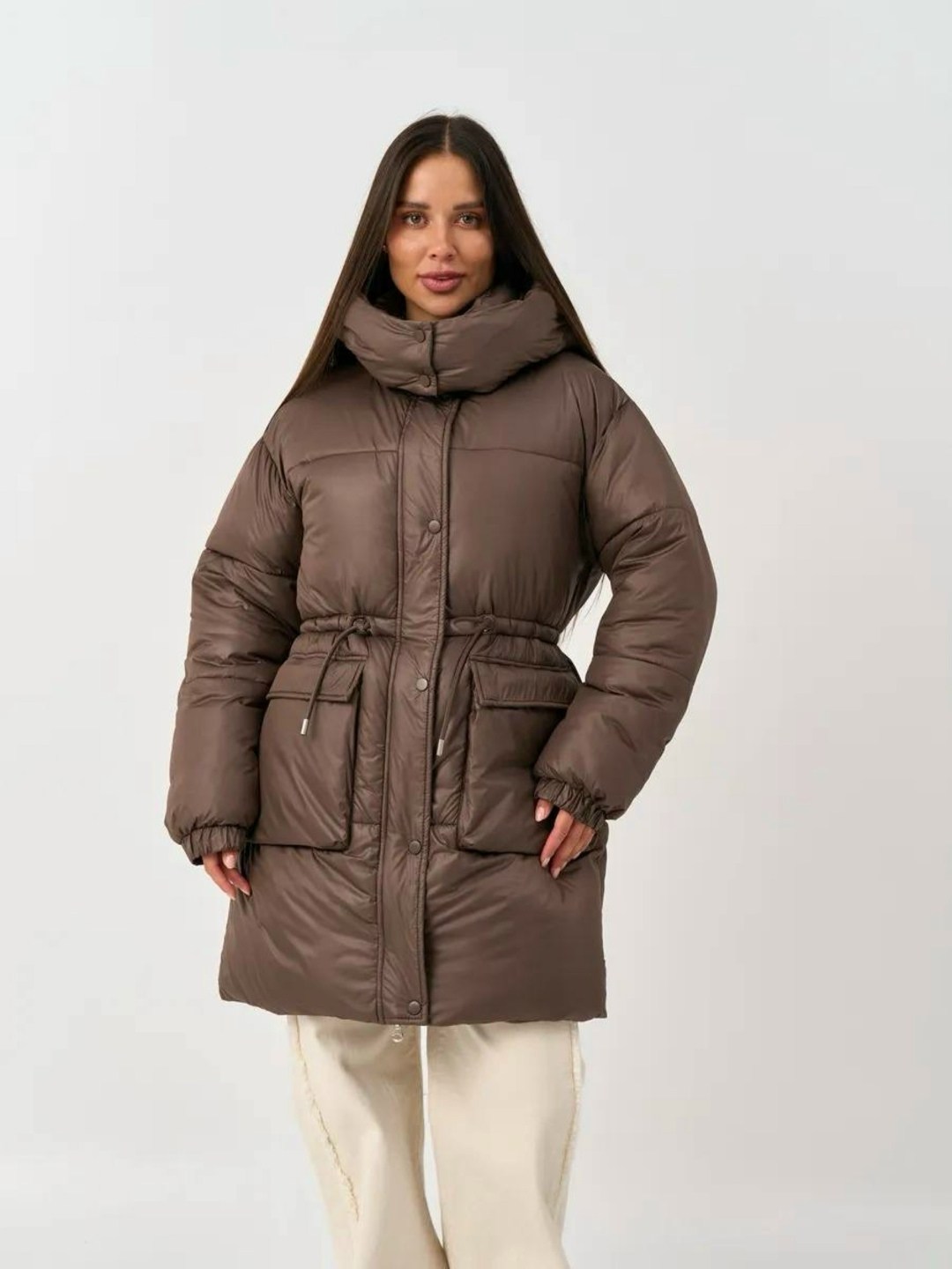 зимняя куртка длинная с капюшоном soname studio 505349463,овертайм пуховик из плащевки 11921 арт. 48997 цвет: кофе темный,зимняя куртка с капюшоном оверсайз soname 258074396,пуховик,пуховик женский