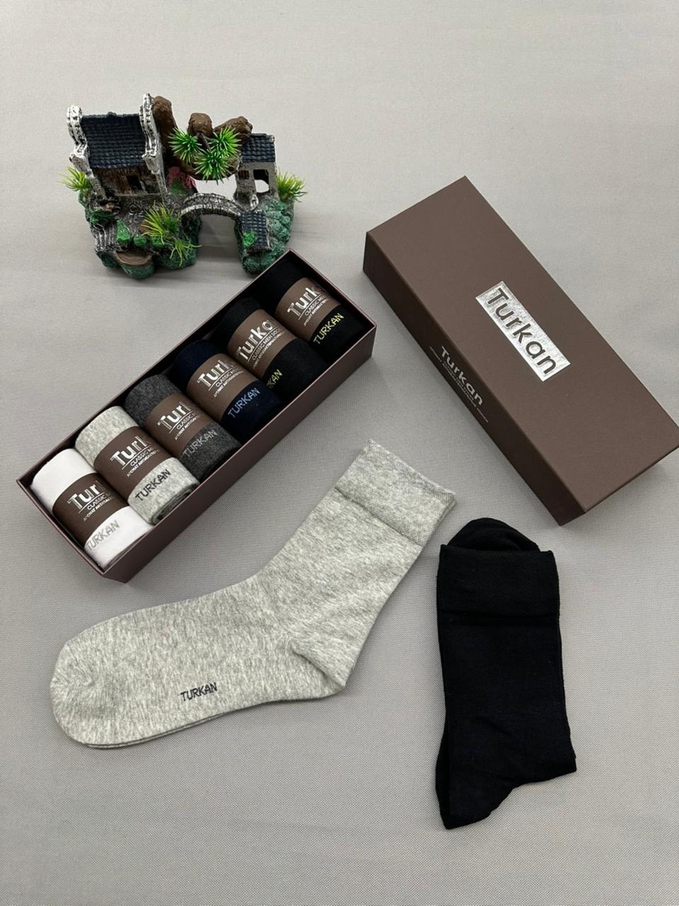 носки мужские turkan набор 6 пар,носки мужские turkan,носки мужские в подарочной коробке набор,носки мужские набор подарочный,носки мужские набор