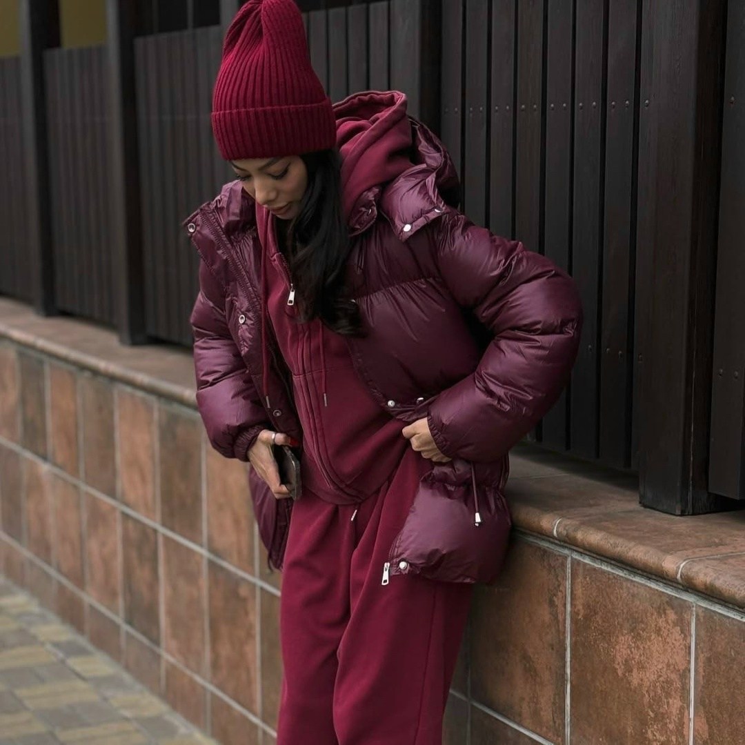 женская куртка,пуховик женский,бордовая куртка,пуховик для женщин,бордовый пуховик женский