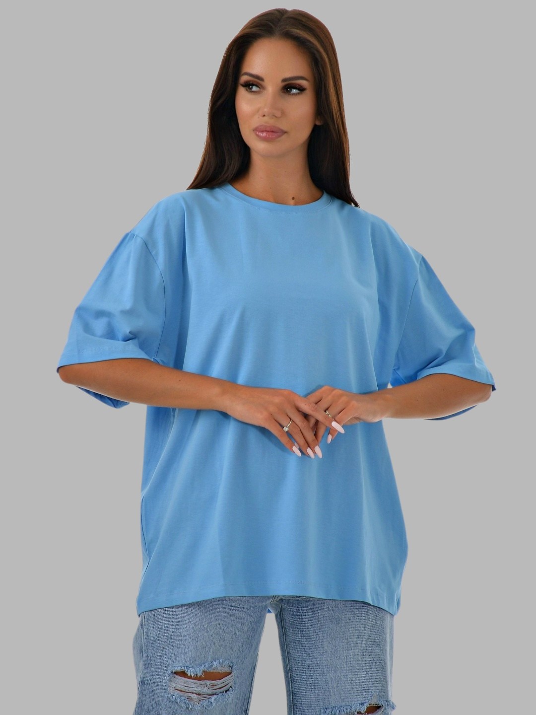 женская футболка оверсайз,футболка оверсайз однотонная базовая,футболка оверсайз,базовая футболка оверсайз,футболка в стиле оверсайз
