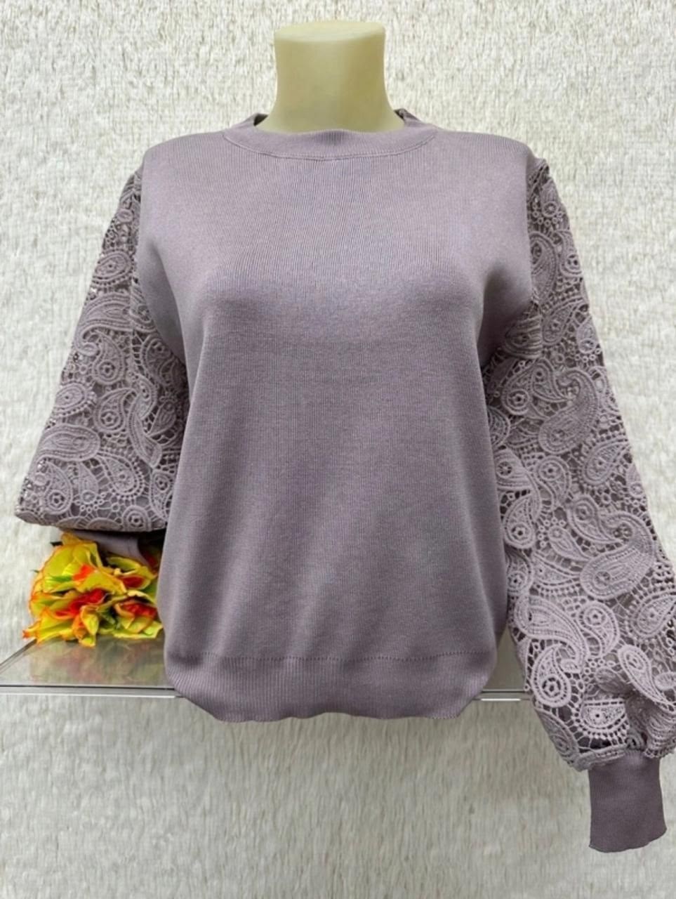 кофта женская,кашемировые кофты на е,блузка бежевая,женская блузка,кофта с кружевными рукавами