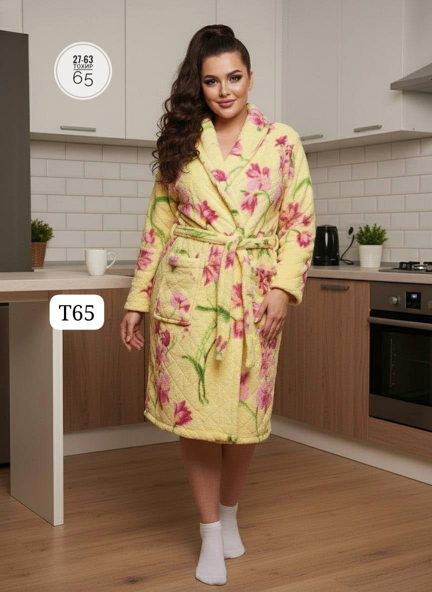 женский халат,халат,женский домашний халат,халат женский махровый,махровый халат