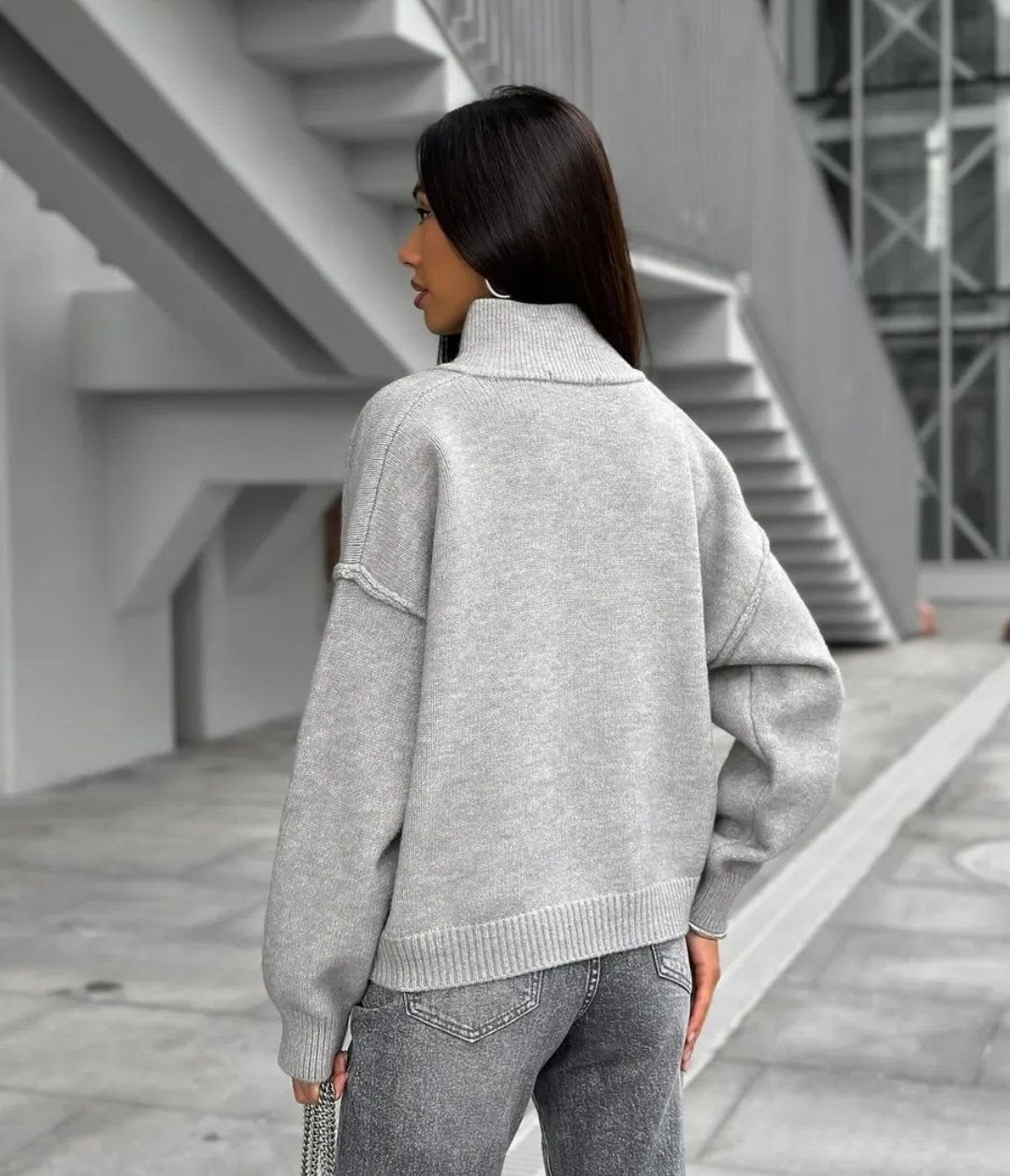 свитер оверсайз вязаный теплый c&h style,свитер оверсайз вязаный pa&bn fashion цвет серый,свитер оверсайз с горлом вязаный kenza' a triko,свитер оверсайз вязаный pa&bn fashion,свитер оверсайз вязаный