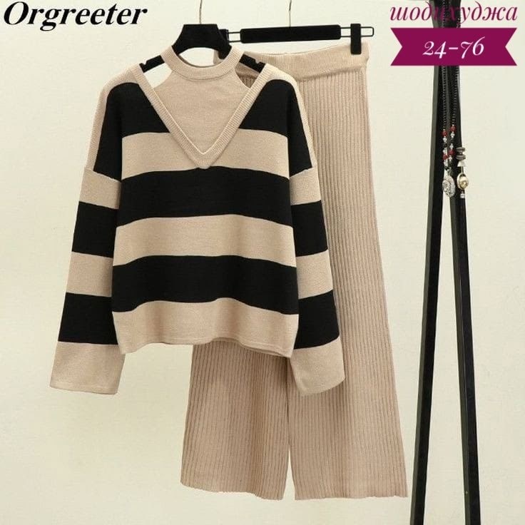 полосатый свитер,свитера женские,свитер с длинными рукавами,вязаные свитера,комплекты одежды