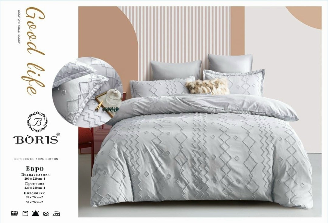 комплект постельного белья boris евро,постельное белье борис сатин жатка,комплект постельного белья boris евро сатин,комплект постельного белья boris сатин,постельное белье boris 100% хлопок, с плюмет