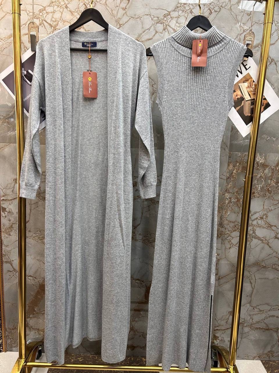 трикотажное платье,теплое платье,платье серое,мусульманская платья,платье