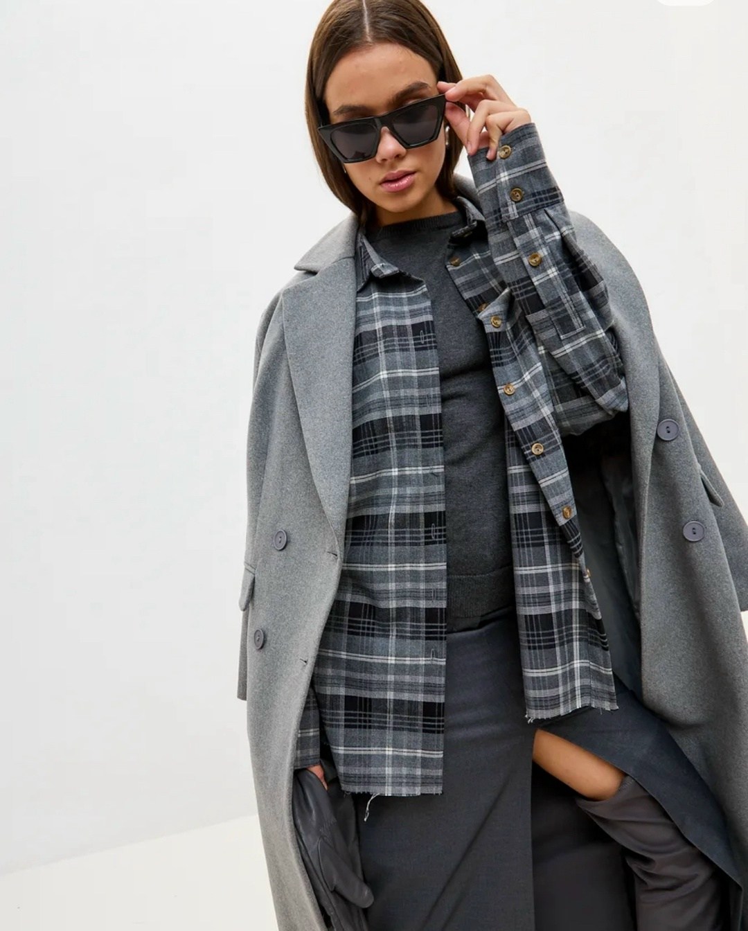 рубашка в клетку,женская рубашка в клетку оверсайз,рубашка клетчатая,женская рубашка в клетку,рубашка в клетку оверсайз удлиненная