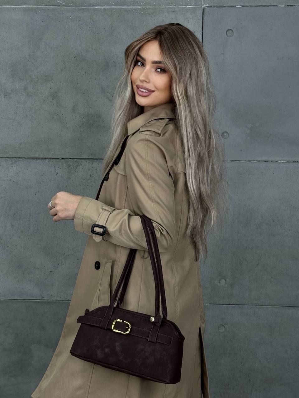 тренч замшевый пальто maris,женский тренч,женский плащ,тренч плащ,тренч длинный плащ