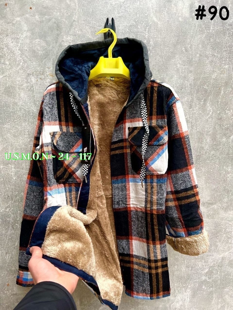 рубашка с капюшоном,рубашка теплая,рубашка на меху,рубашка в клетку с капюшоном,рубашка на флисе