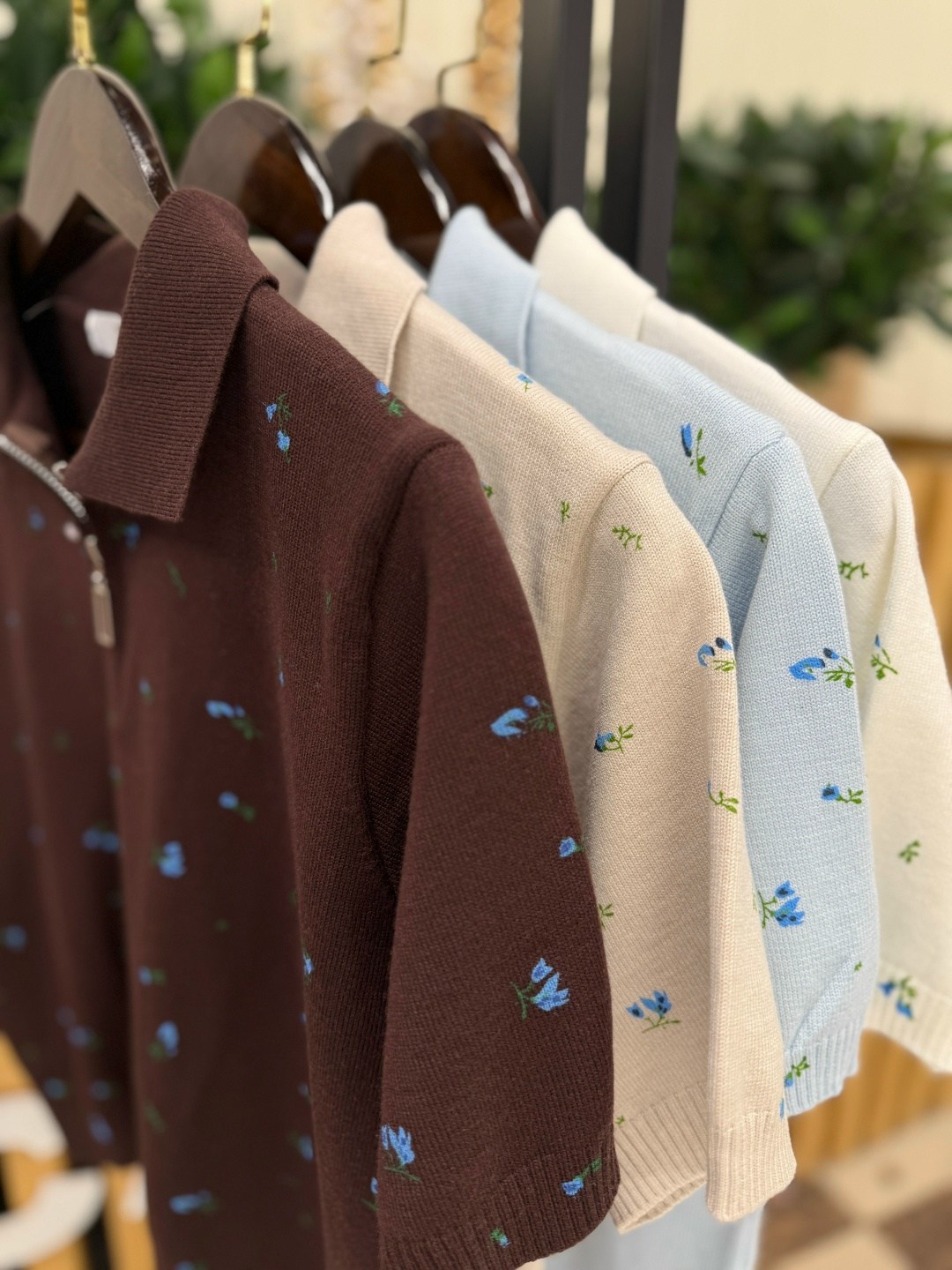 женская кофта,джемпер поло,кофта,коричневая кофта,кофточка-поло на замке