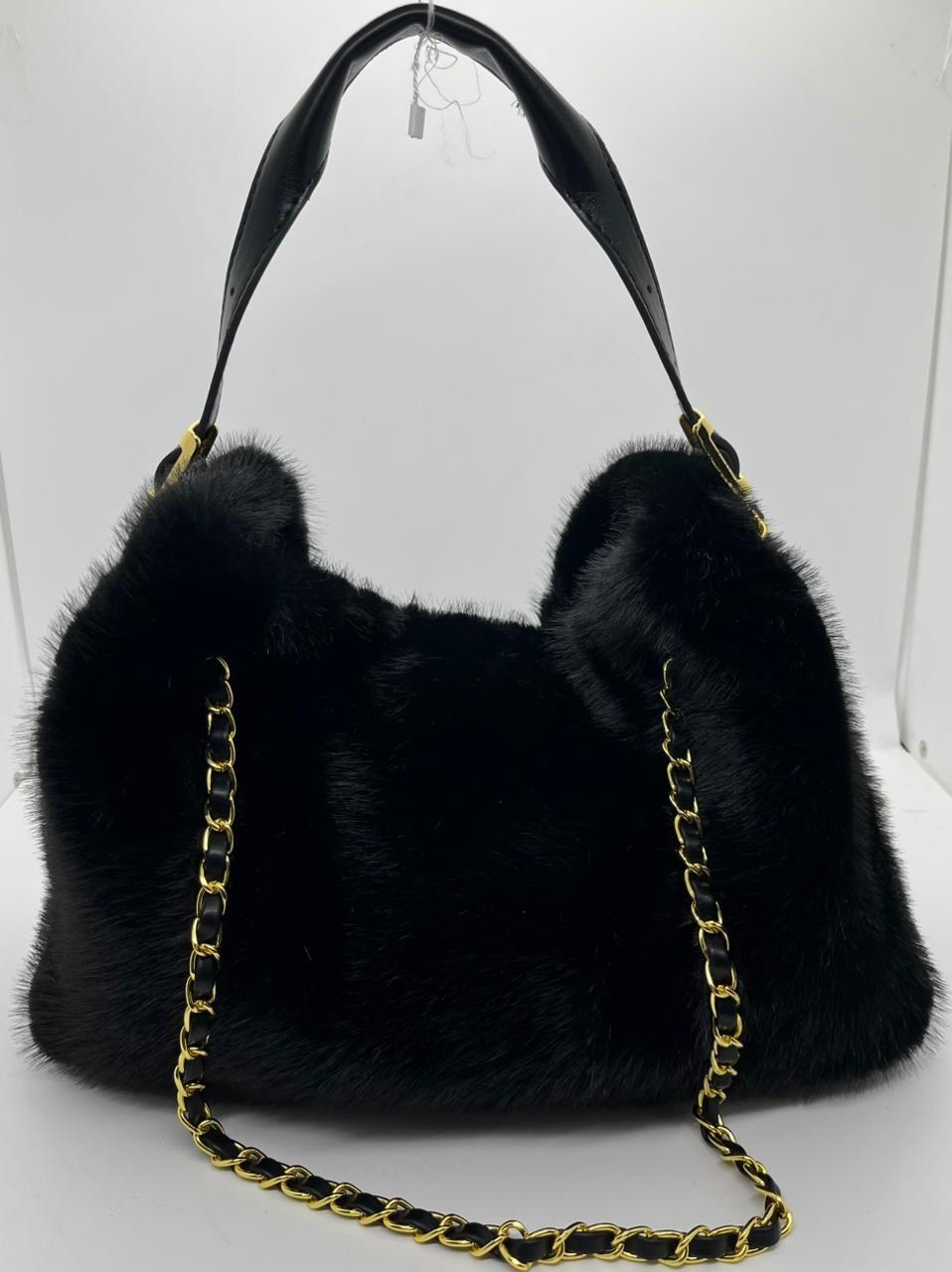 меховая сумка,сумка с мехом,меховые ручки,сумочка меховая,сумка меховая женская