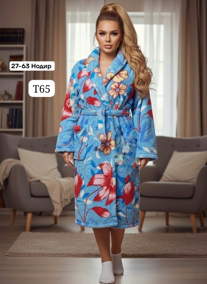 халат женский махровый,женский халат,халат женский cascatto hal108,халат женский домашний теплый,халат махровый