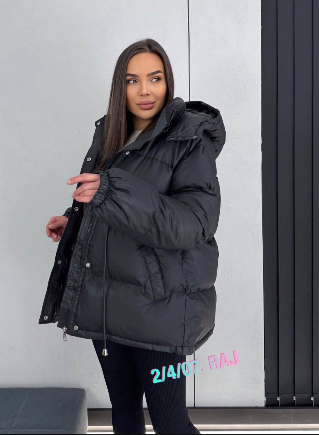 женская куртка,куртка весна с капюшоном стеганая короткая t fashion,куртка,куртка оверсайз,куртка женская серая